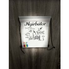 Nyírbátor - Színezhető hátizsák