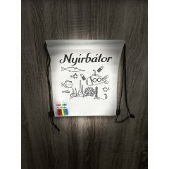 Nyírbátor - Színezhető hátizsák