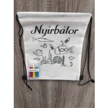 Nyírbátor - Színezhető hátizsák