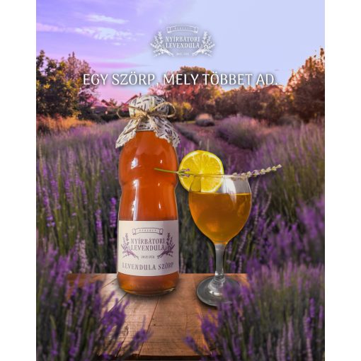 Nyírbátori - Levendula szörp 0,5 l