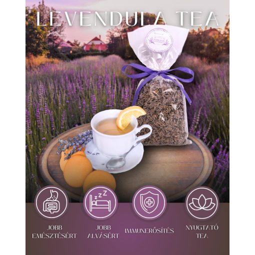 Nyírbátori - Szárított, morzsolt levendula virág (tea)