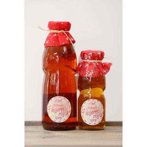 A Kert - Fűszeres rózsaszörp 0,2 l