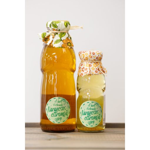 A Kert - Narancsos citromfűszörp 0,5 l